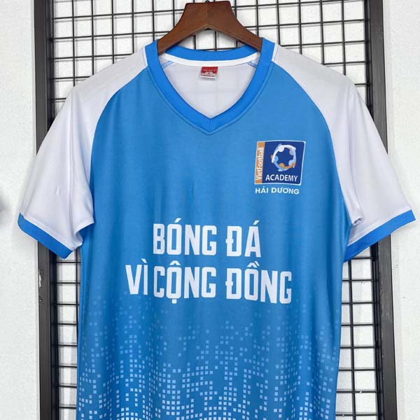 Mẫu thành phẩm áo bóng đá với điểm nhấn ấn tượng
