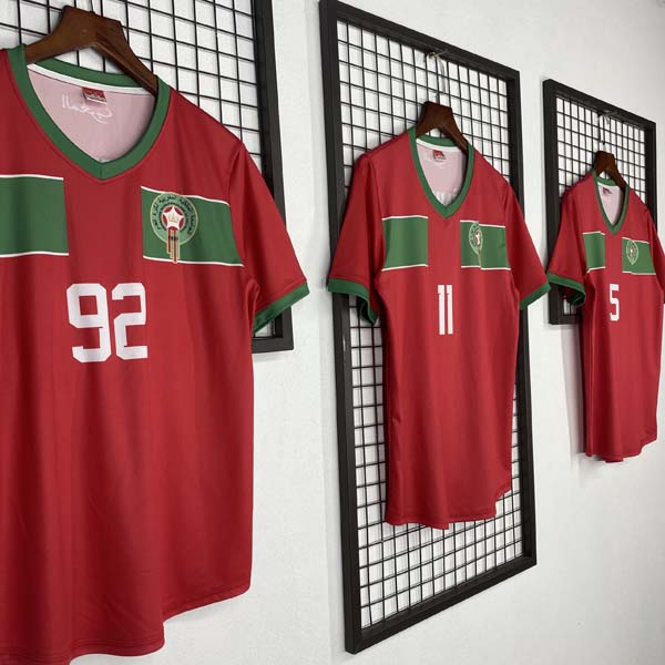 Áo đấu đội tuyển Maroc sau may tại Thiago