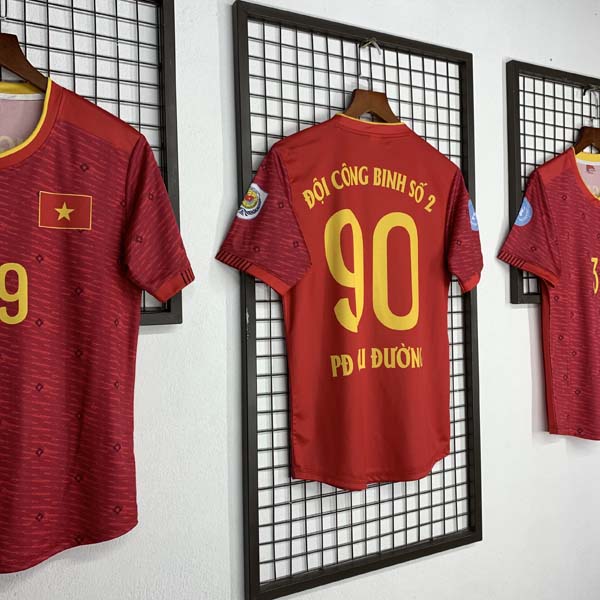 Áo đội tuyển Việt Nam sau may đẹp